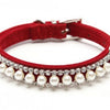 Pearl Crystal Necklace Pet Collar